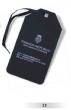 Black card tag